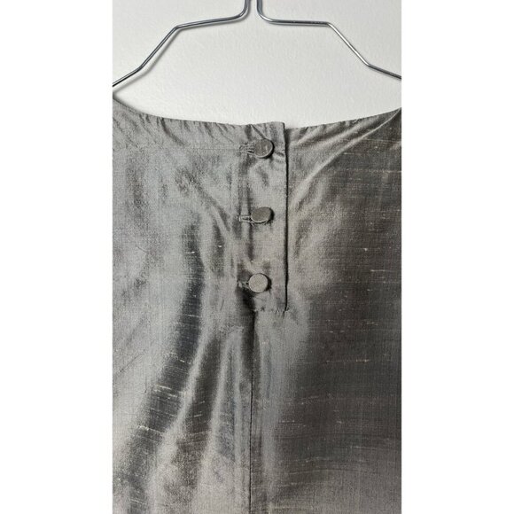 J PETERMAN COMPANY METALLIC SILK PANT TOP SET 2 - Picture 15 of 16